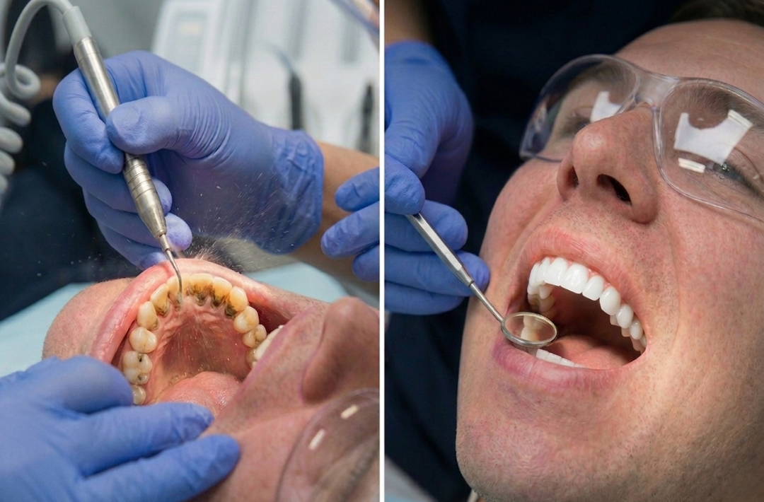 Профессиональная чистка зубов – dentalline.com.ua