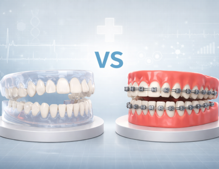 Прозрачные капы (элйнеры) vs брекеты - dentalline.com.ua